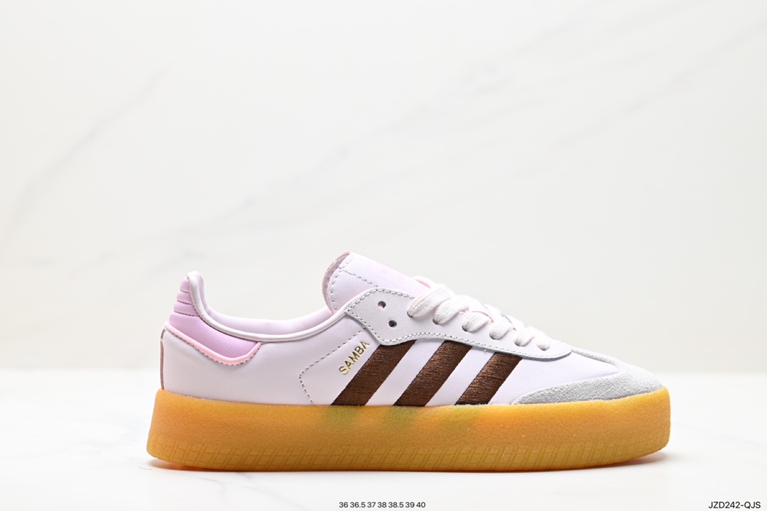 140 阿迪达斯三叶草Adidas Originals Samba Vegan OG”SPD“桑巴舞板鞋 ID0443