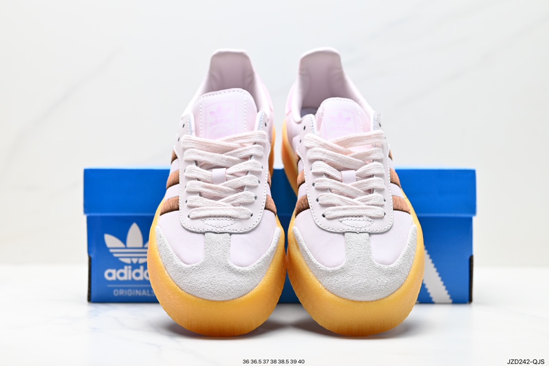 140 阿迪达斯三叶草Adidas Originals Samba Vegan OG”SPD“桑巴舞板鞋 ID0443