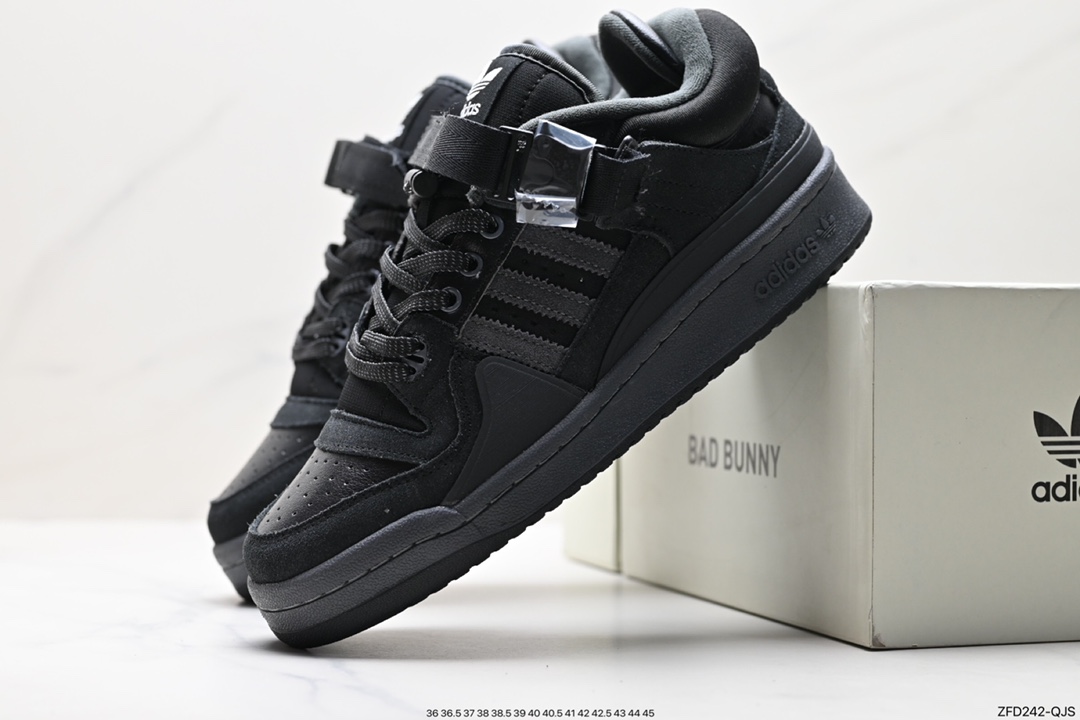 270 阿迪达斯Bad Bunny x Adidas   Forum Low 暗黑兔 GW5021