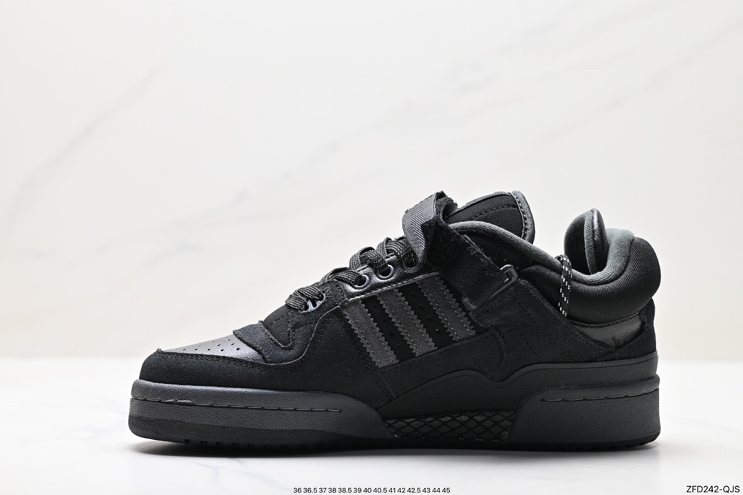 270 阿迪达斯Bad Bunny x Adidas   Forum Low 暗黑兔 GW5021