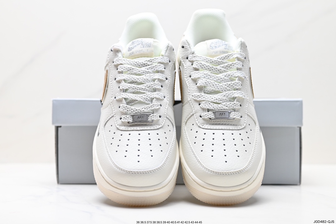 180 耐克Nike Air Force 1 Low 空军一号低帮百搭休闲运动板鞋 BS9055-735