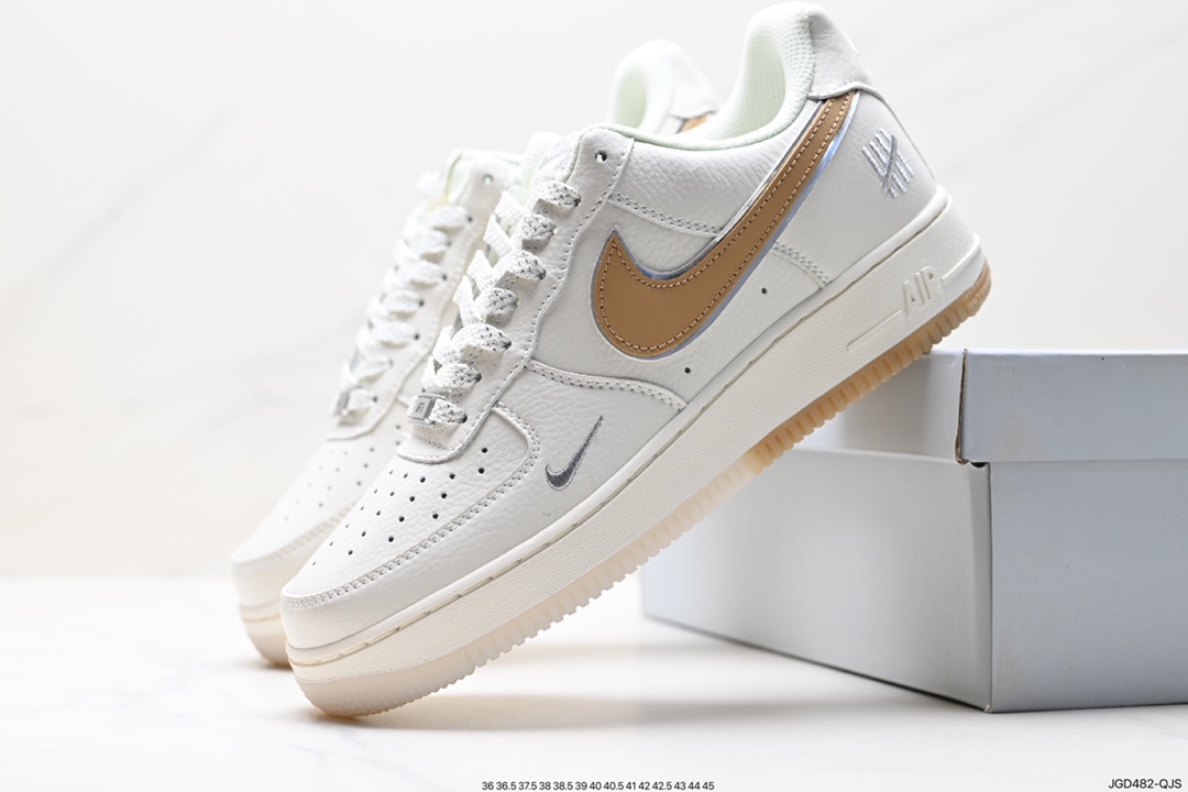 180 耐克Nike Air Force 1 Low 空军一号低帮百搭休闲运动板鞋 BS9055-735