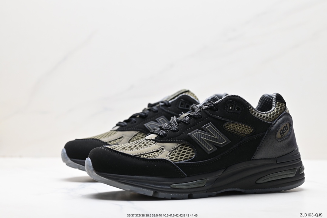 240 NB新百伦New Balance Made in USA M991系列跑步鞋“元祖灰银白”M991SD2