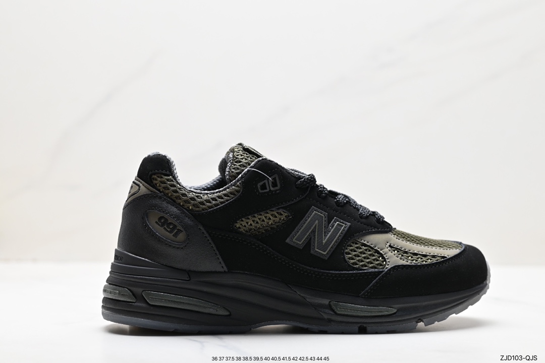 240 NB新百伦New Balance Made in USA M991系列跑步鞋“元祖灰银白”M991SD2