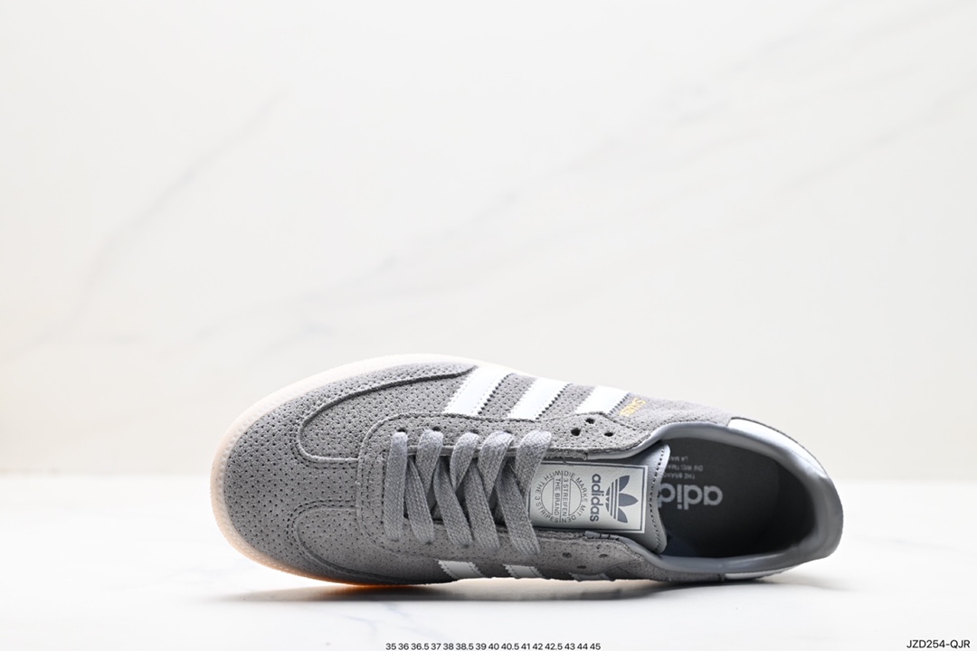 140 Adidas Samba Team 生胶麂皮灰 Adidas Originals Samba Vegan桑巴德训鞋 HP7905