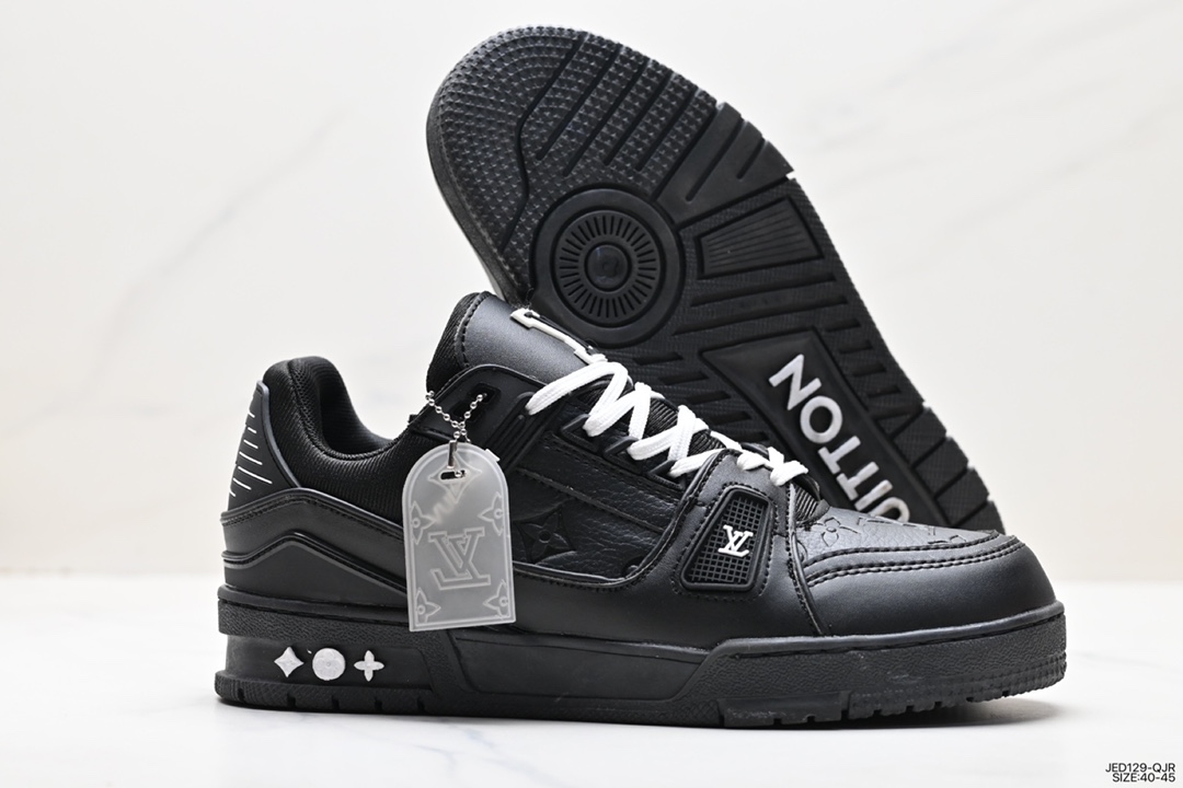 The new LVLouis Vuitton Trainer Sneaker Low casual sports culture all-match sneakers