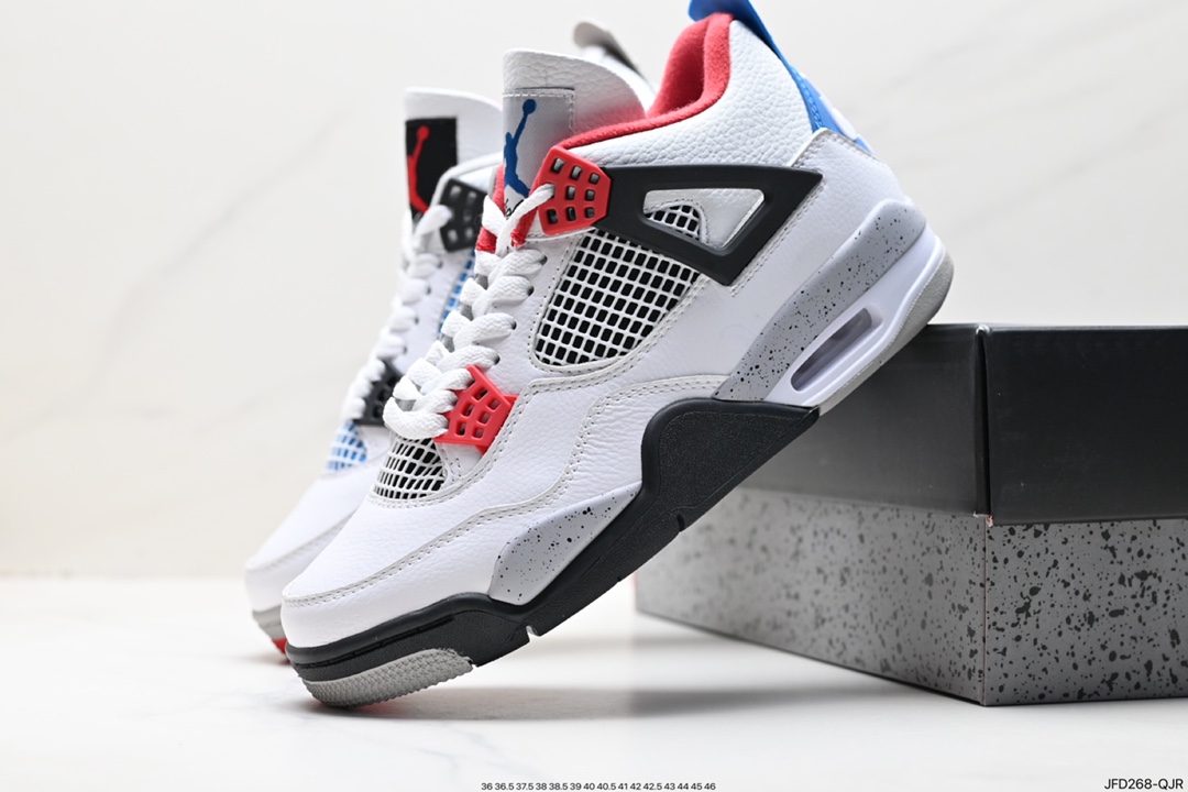 170 Nike Air Jordan 4 Retro OG”Fire Red“迈克尔·乔丹AJ4代中帮篮球鞋 CI1184-146