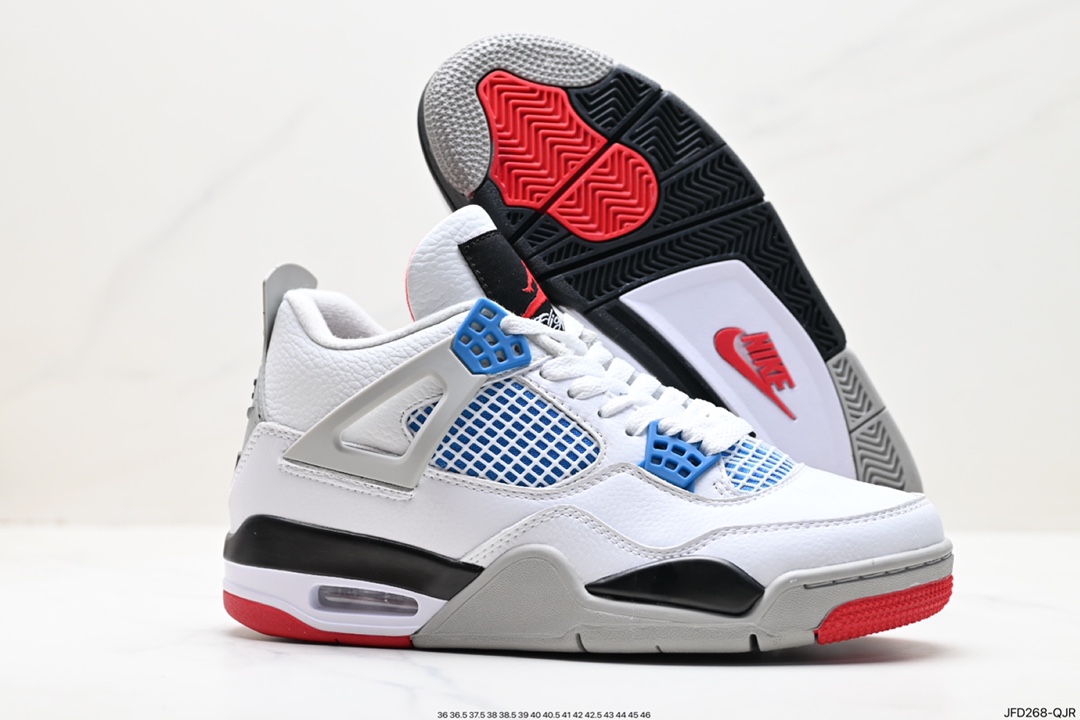 170 Nike Air Jordan 4 Retro OG”Fire Red“迈克尔·乔丹AJ4代中帮篮球鞋 CI1184-146