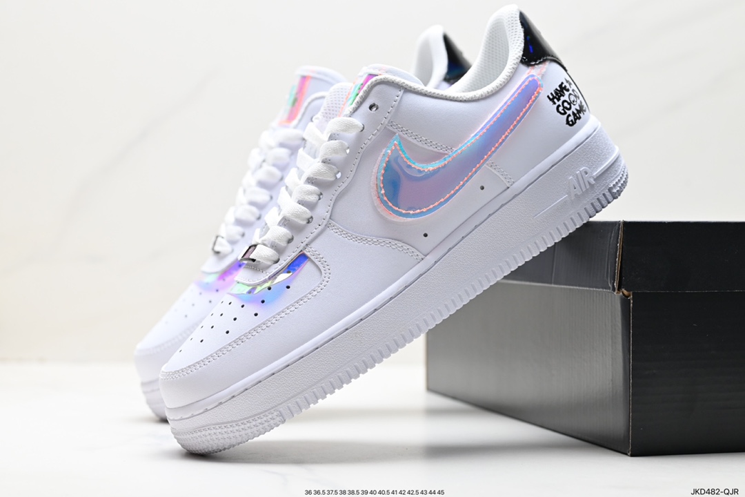 160 耐克Nike Air Force 1 Low 空军一号低帮百搭休闲运动板鞋 AA1117-118