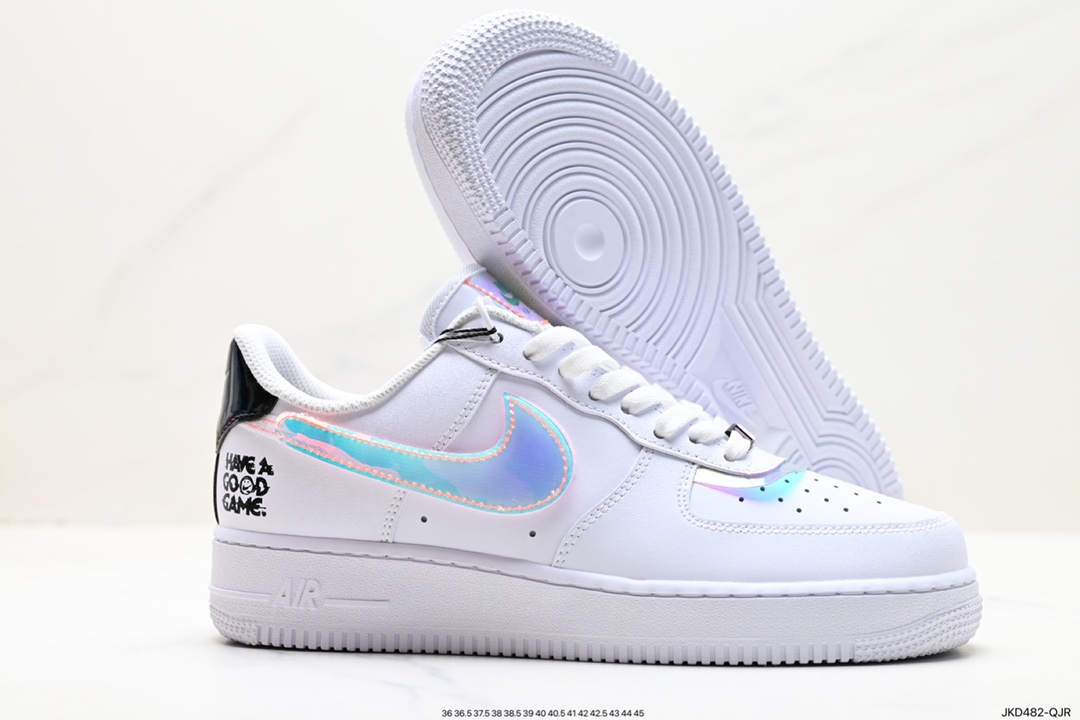 160 耐克Nike Air Force 1 Low 空军一号低帮百搭休闲运动板鞋 AA1117-118