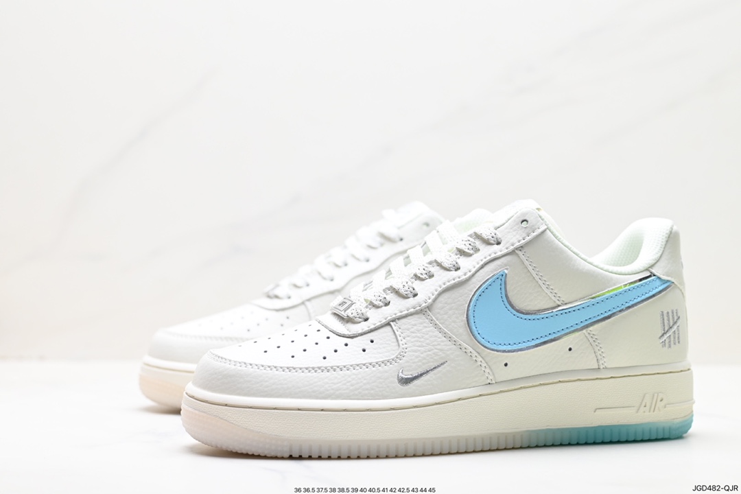 180 耐克Nike Air Force 1 Low 空军一号低帮百搭休闲运动板鞋 BS9055-736