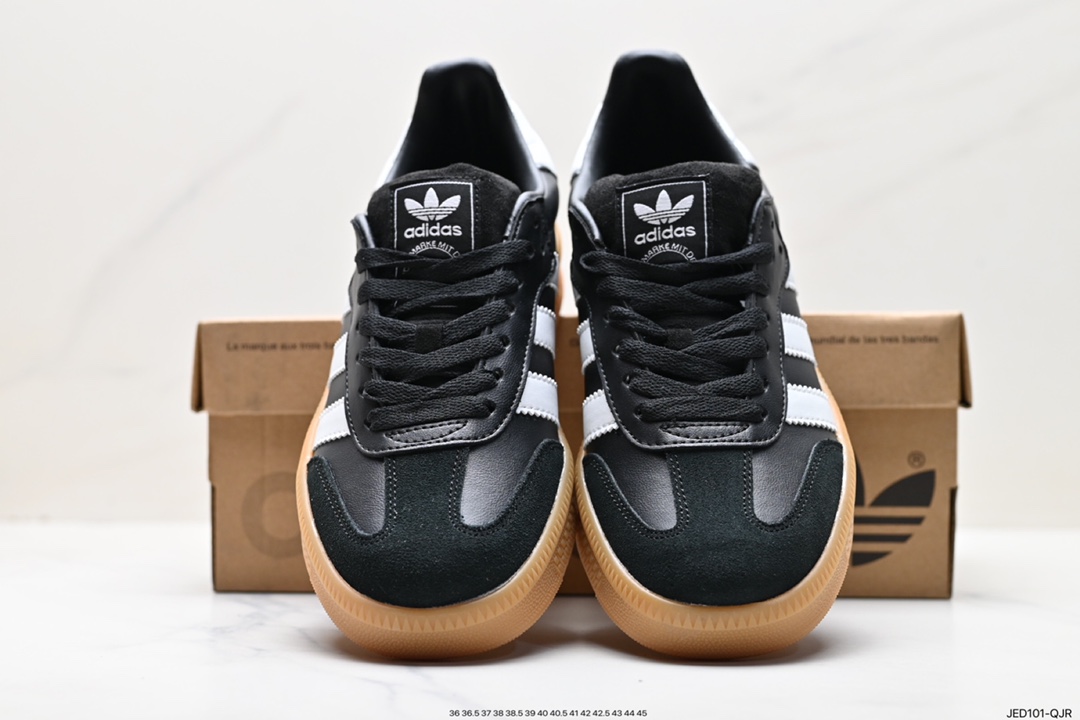 150 阿迪达斯三叶草Adidas Originals SambaX XLG桑巴舞板鞋 IE1379