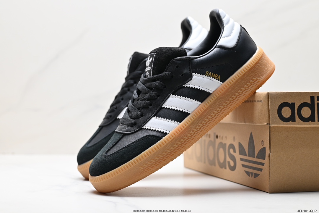 150 阿迪达斯三叶草Adidas Originals SambaX XLG桑巴舞板鞋 IE1379