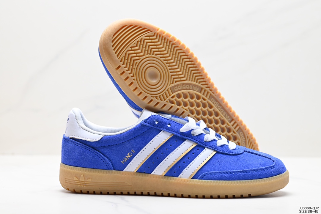 130 Adidas Handball Spezial”Brown“手球运动员系列低帮休闲鞋 ID2116