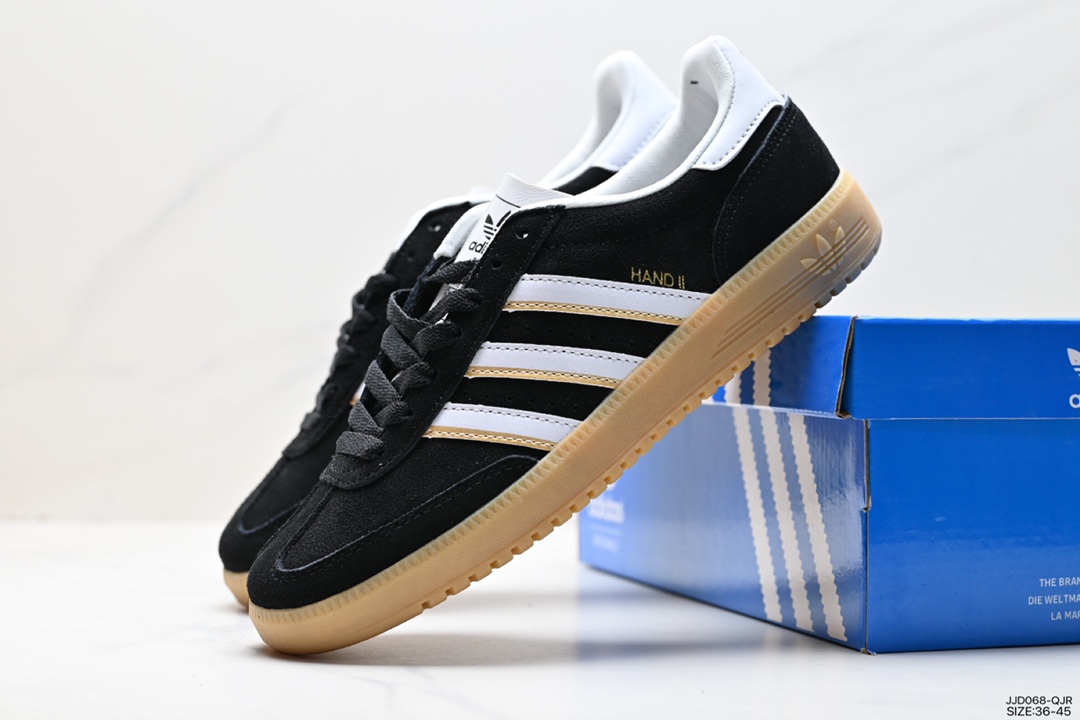 130 Adidas Handball Spezial”Brown“手球运动员系列低帮休闲鞋 ID2116