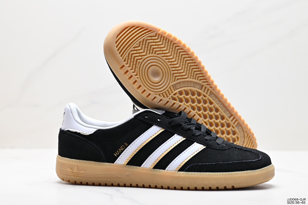 130 Adidas Handball Spezial”Brown“手球运动员系列低帮休闲鞋 ID2116