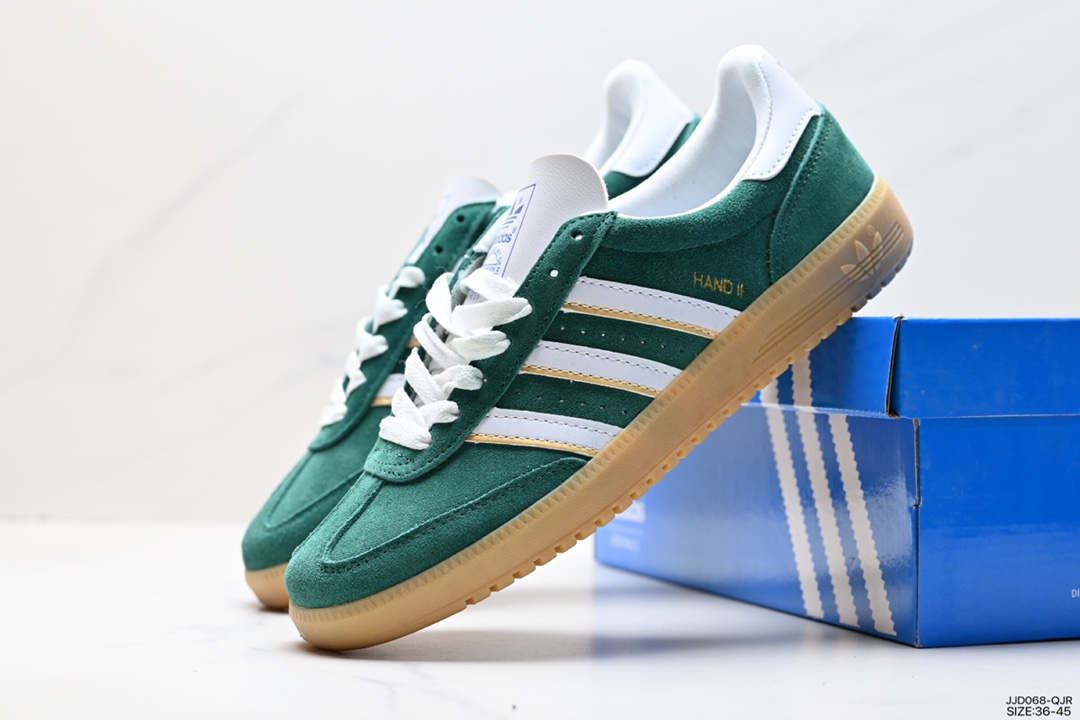 130 Adidas Handball Spezial”Brown“手球运动员系列低帮休闲鞋 ID2116