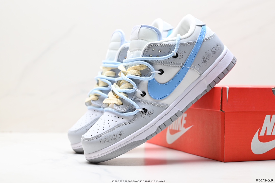 170 Nike SB Dunk Low”Milk White/Pink/Smile“扣篮板鞋 采