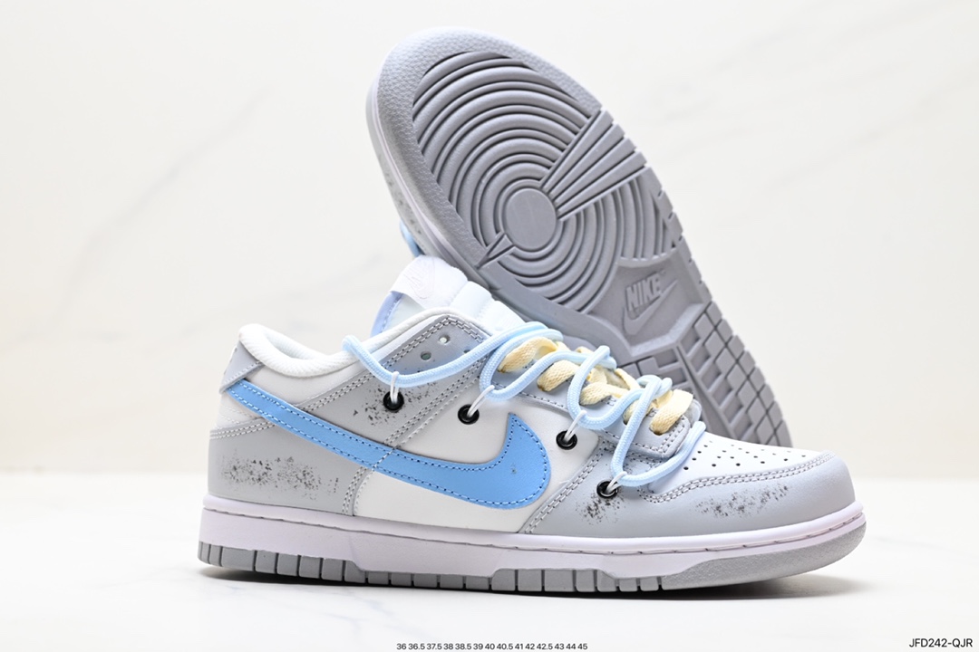 170 Nike SB Dunk Low”Milk White/Pink/Smile“扣篮板鞋 采