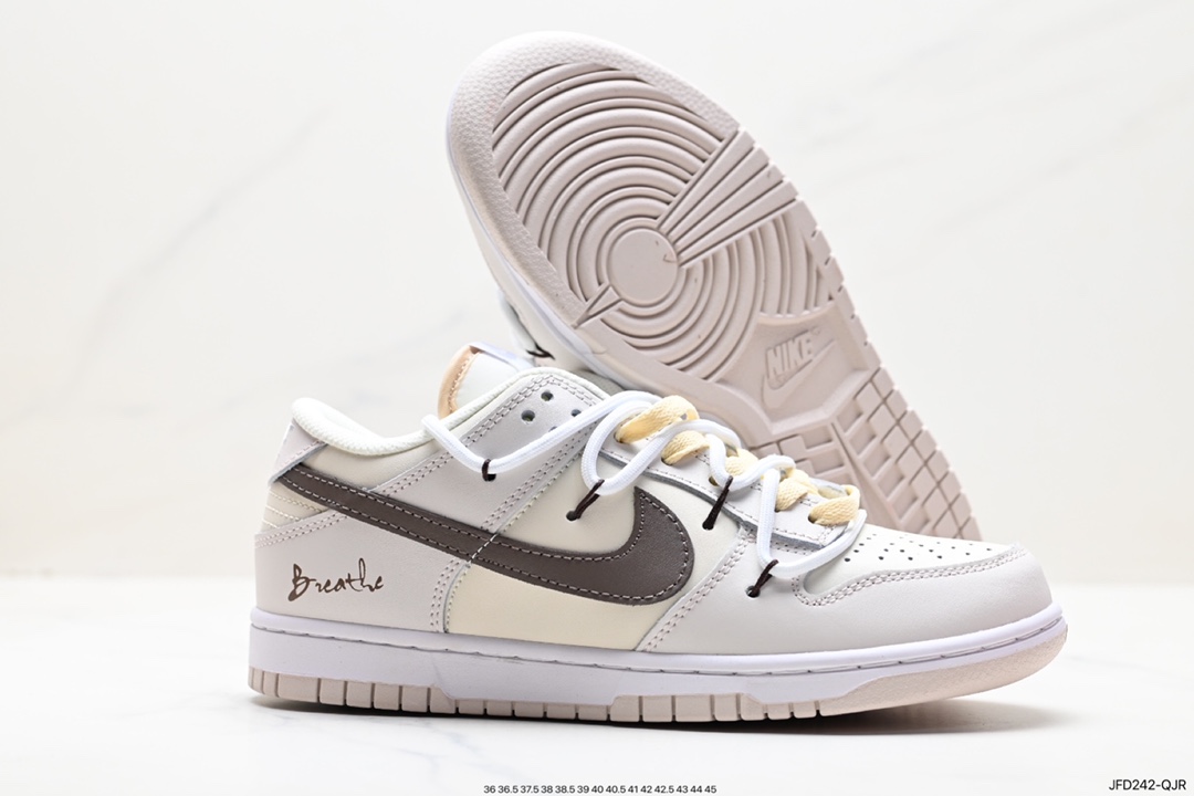 170 Nike SB Dunk Low”Milk White/Pink/Smile“扣篮板鞋 采