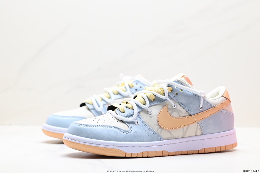 180 耐克Nike SB Dunk Low”Milk White/Pink/Smile“扣篮板鞋 DD1391-300