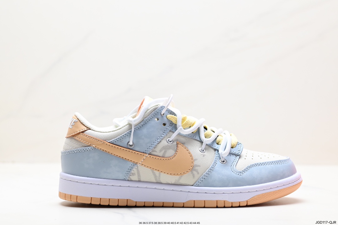 180 耐克Nike SB Dunk Low”Milk White/Pink/Smile“扣篮板鞋 DD1391-300