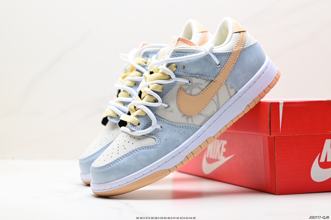 180 耐克Nike SB Dunk Low”Milk White/Pink/Smile“扣篮板鞋 DD1391-300