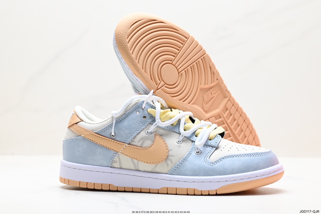 180 耐克Nike SB Dunk Low”Milk White/Pink/Smile“扣篮板鞋 DD1391-300