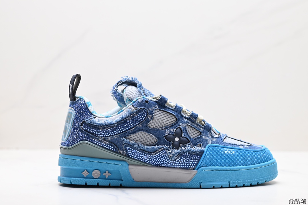 190 Louis Vuitton Trainer Maxi Low Sneaker 板鞋