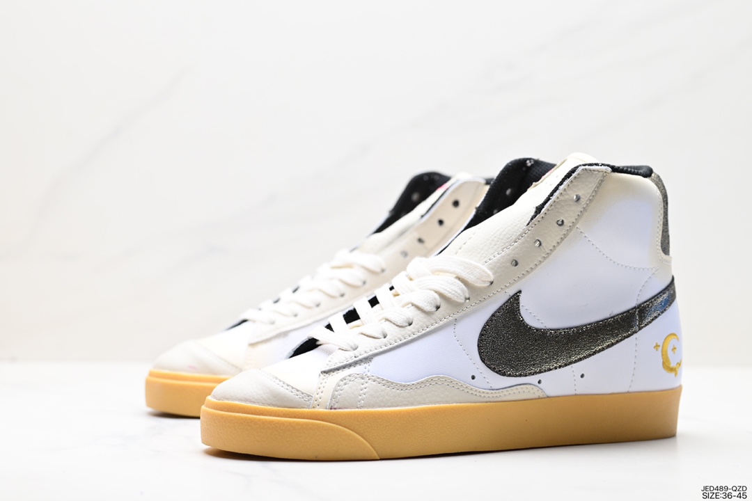 Nike Blazer Mid '77 VNTG classic trailblazer high top versatile casual sports shoes FQ8173-104