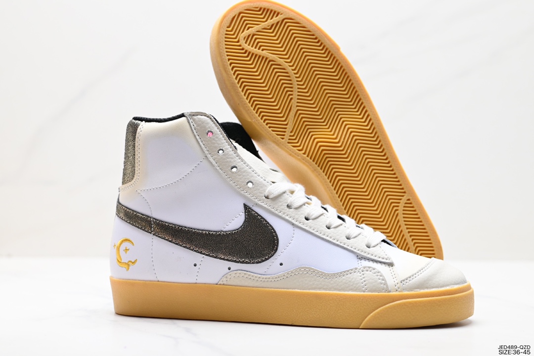 Nike Blazer Mid '77 VNTG classic trailblazer high top versatile casual sports shoes FQ8173-104