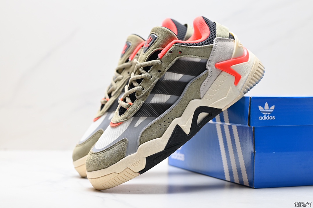 Adidas Niteball retro sports casual running shoes FZ5800