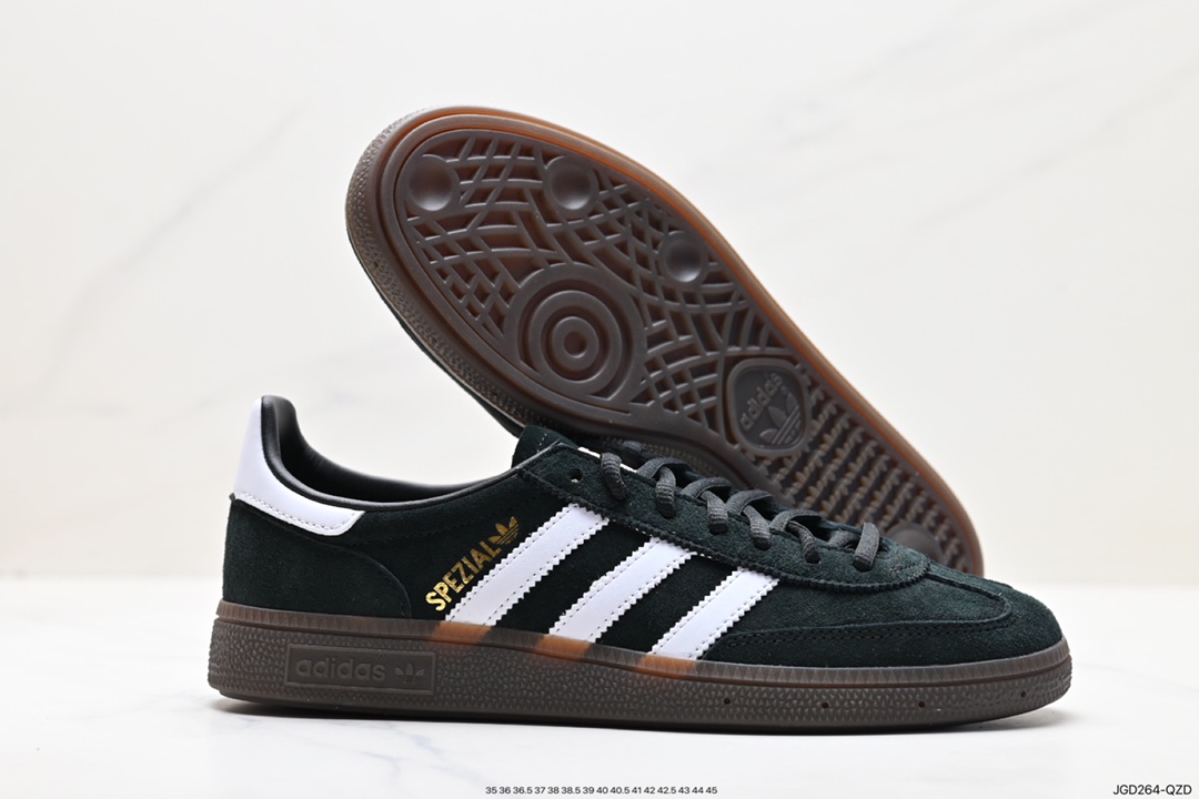 180 Adidas Handball Spezial”Brown“手球运动员系列低帮休闲鞋 DB3021