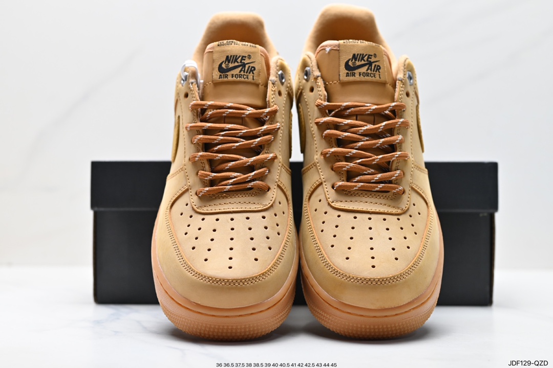 125 Nike Air Force1 Low AF1 经典款小麦色空军一号低帮休闲板鞋 CJ9179-200