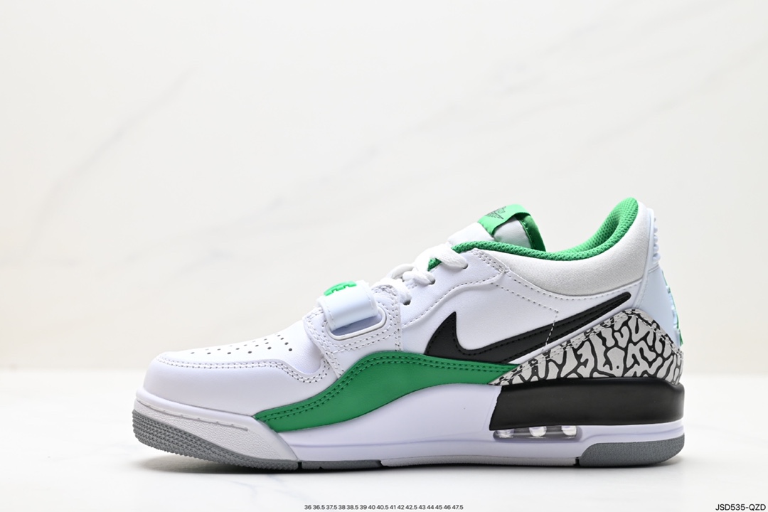 200 耐克Nike Air Jordan Legacy 312 Low”White/Pine Green“乔丹篮球鞋 FN3407-101