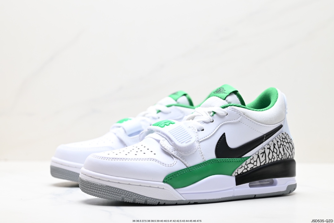 200 耐克Nike Air Jordan Legacy 312 Low”White/Pine Green“乔丹篮球鞋 FN3407-101