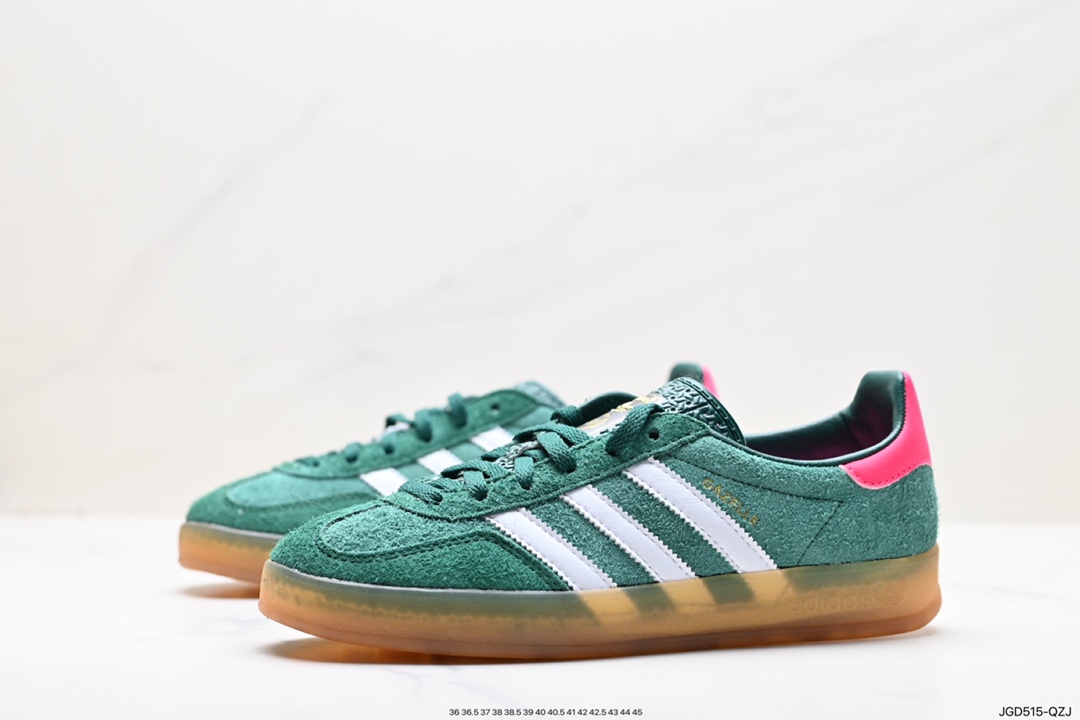 180 阿迪达斯Adidas originals Gazelle Indoor 浅紫白 IG5929