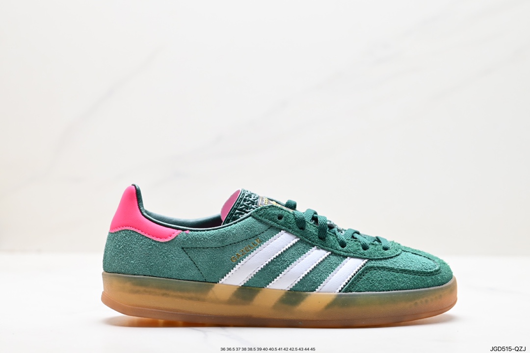 180 阿迪达斯Adidas originals Gazelle Indoor 浅紫白 IG5929