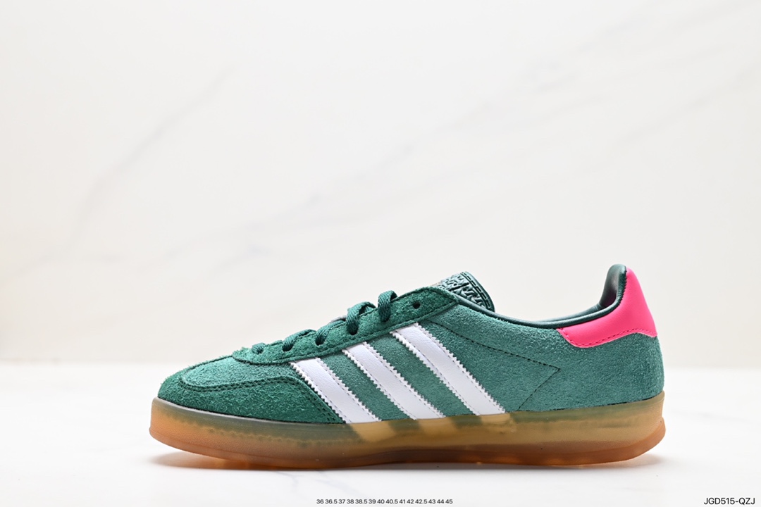 180 阿迪达斯Adidas originals Gazelle Indoor 浅紫白 IG5929