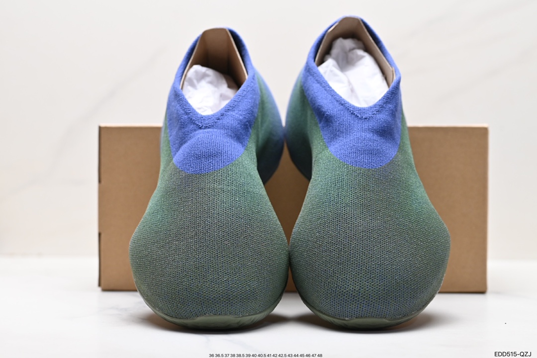 350 阿迪达斯Knit Runer " Sulfur " 黄色 硫磺 玉米 侃爷椰子袜套鞋 GW5353