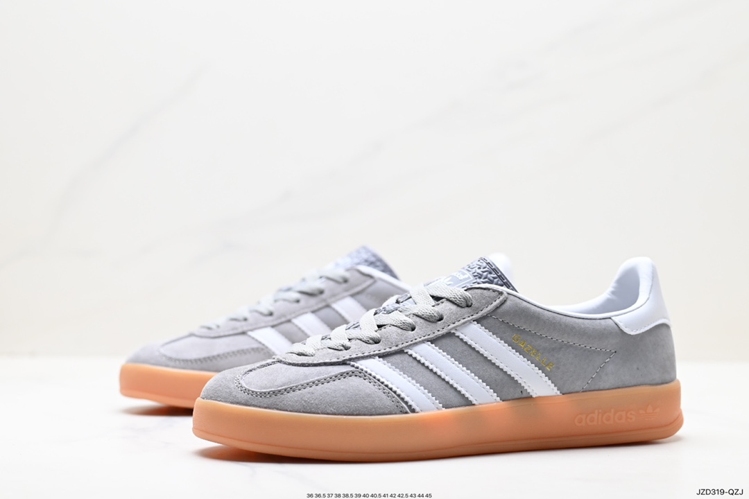 140 阿迪达斯Adidas originals Gazelle Indoor ”浅紫白“ ID0978