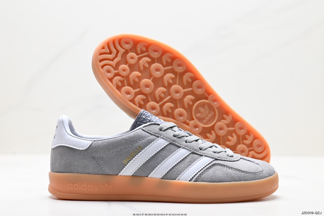 140 阿迪达斯Adidas originals Gazelle Indoor ”浅紫白“ ID0978