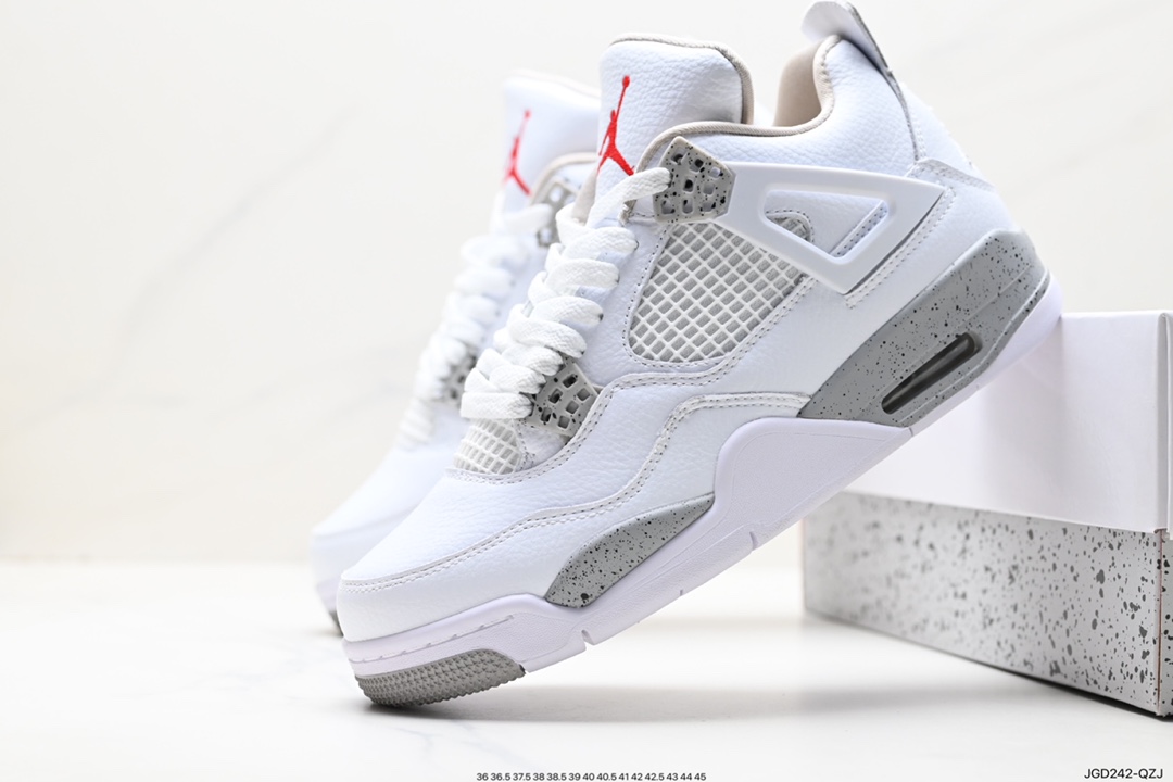 180 Nike Air Jordan 4 Retro OG”Fire Red“迈克尔·乔丹AJ4代中帮篮球鞋 DC7770-160