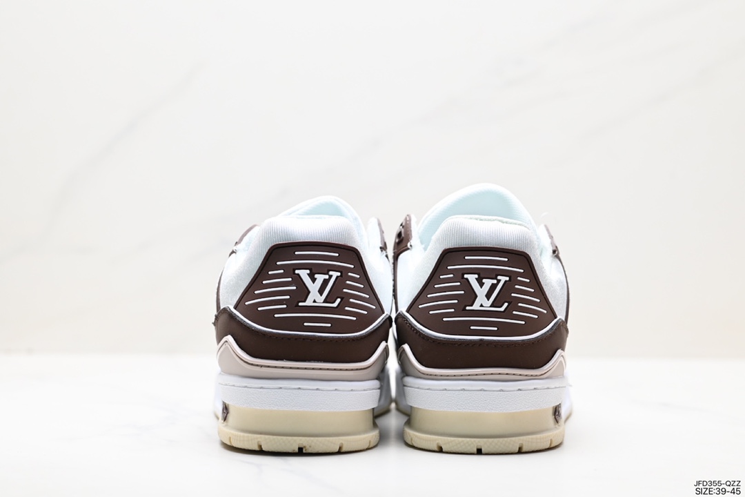 The new LVLouis Vuitton Trainer Sneaker Low casual sports culture all-match sneakers