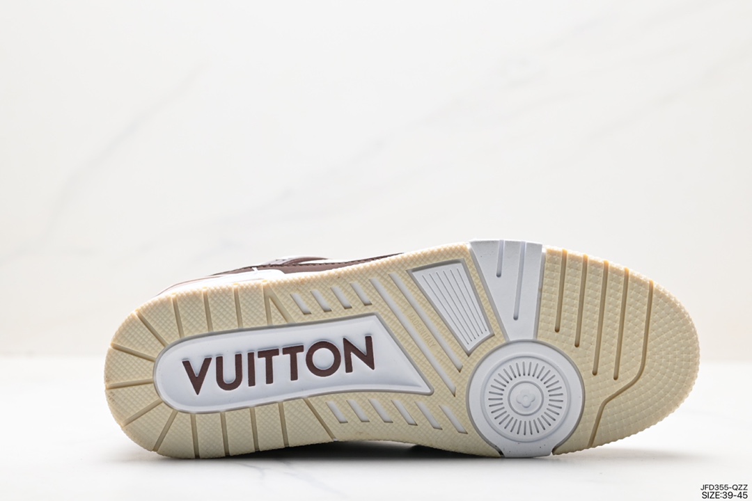 The new LVLouis Vuitton Trainer Sneaker Low casual sports culture all-match sneakers