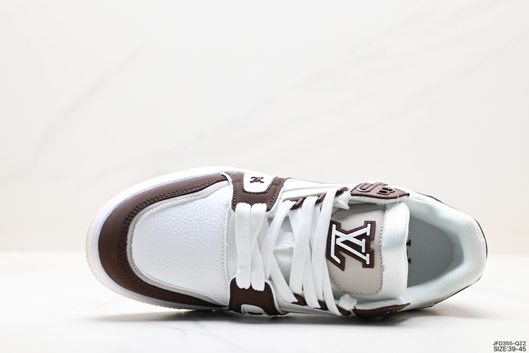 The new LVLouis Vuitton Trainer Sneaker Low casual sports culture all-match sneakers