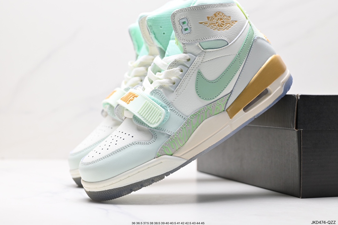 160 耐克Nike Air Jordan Legacy 312 Low”White/Pine Green“乔丹篮球鞋 DR8486-131