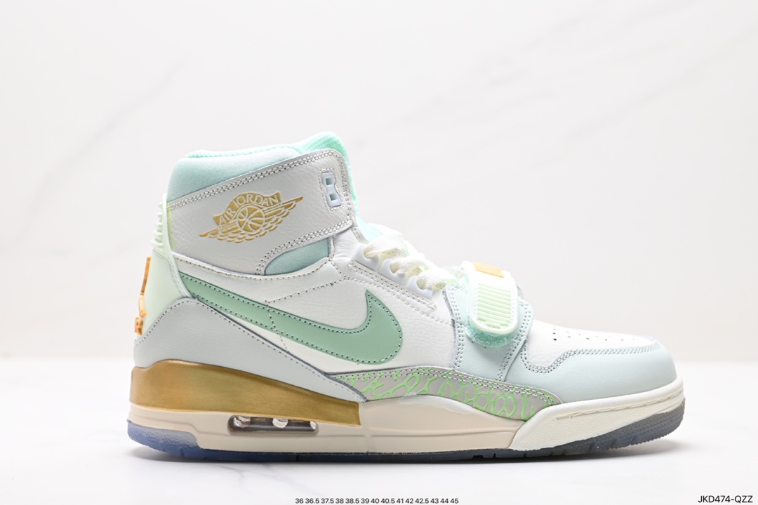 160 耐克Nike Air Jordan Legacy 312 Low”White/Pine Green“乔丹篮球鞋 DR8486-131