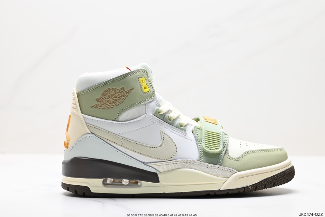 160 耐克Nike Air Jordan Legacy 312 Low”White/Pine Green“乔丹篮球鞋 DR8486-131