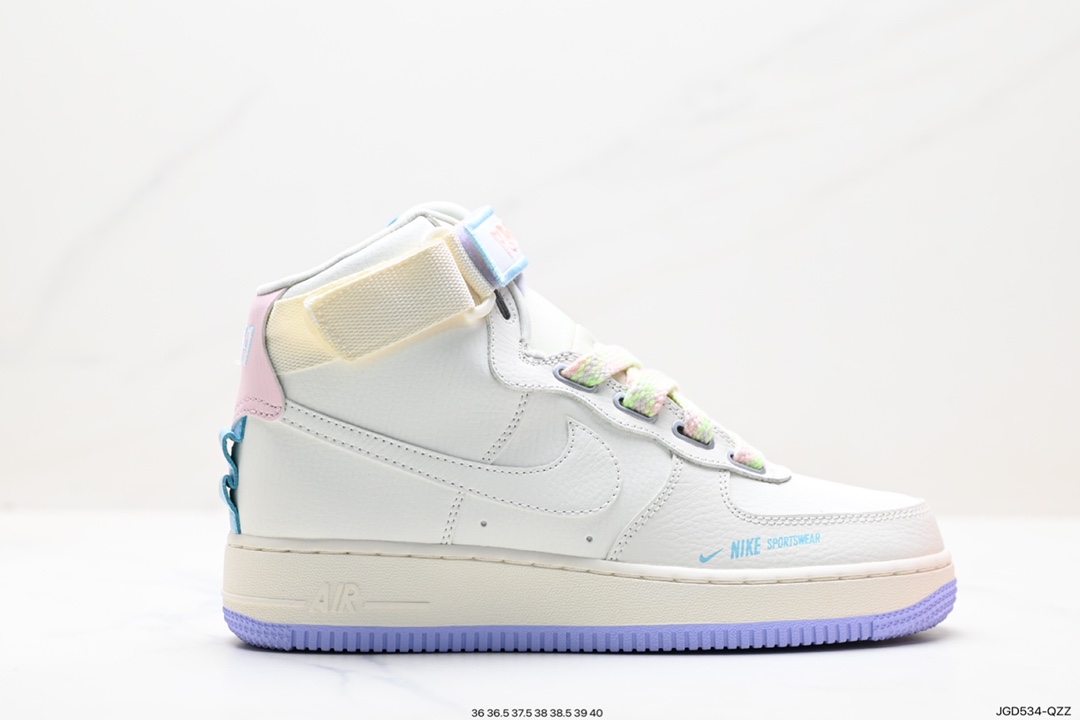 180 耐克Nike Air Force 1 Low 空军一号高帮百搭休闲运动板鞋 CO4810-111